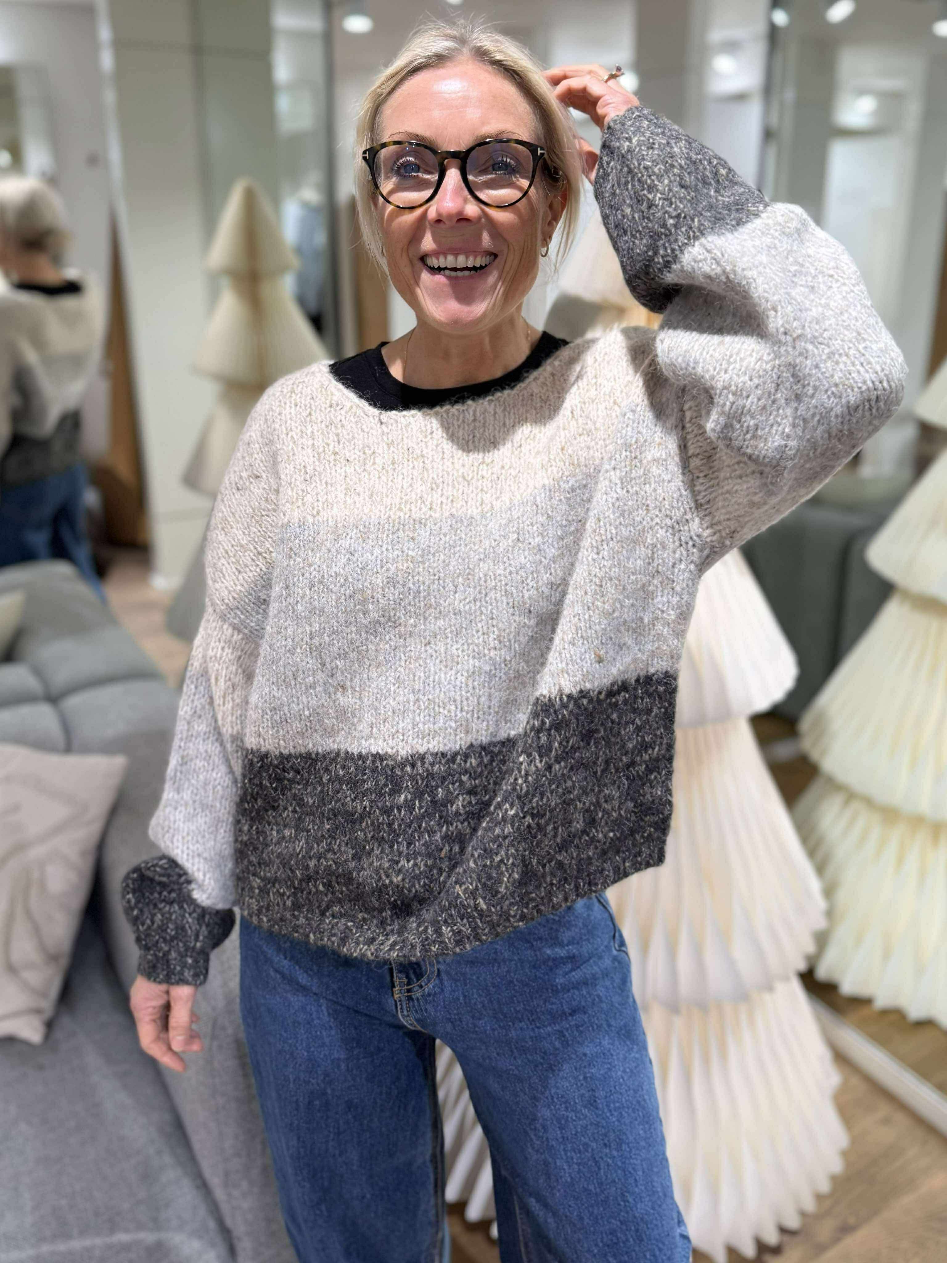 VMJENNA Pullover - Oatmeal